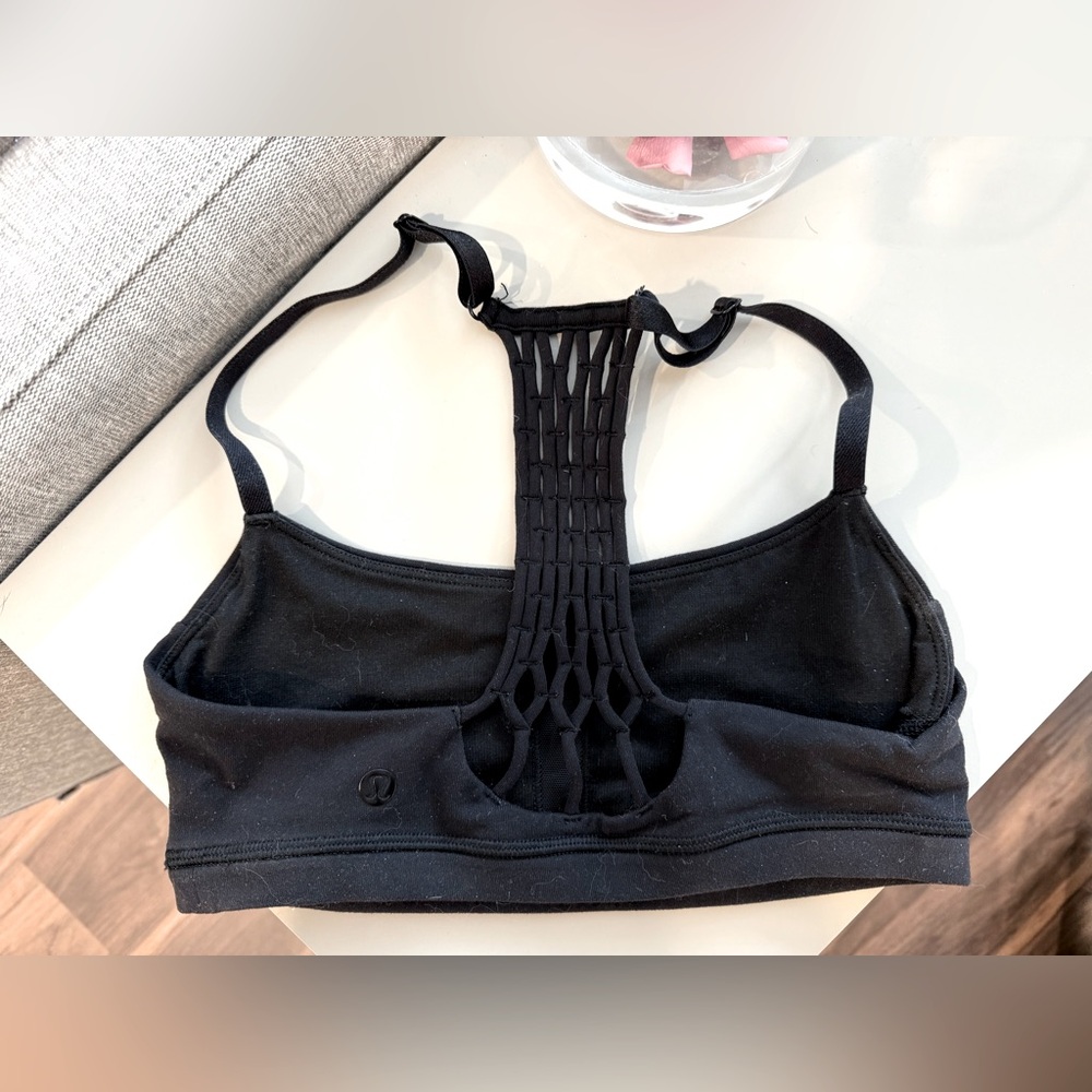 Gently Used Lululemon Black Bra